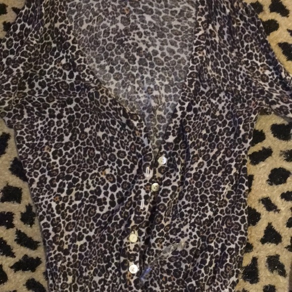 Victoria secret Leopard cardigan - Picture 5 of 5